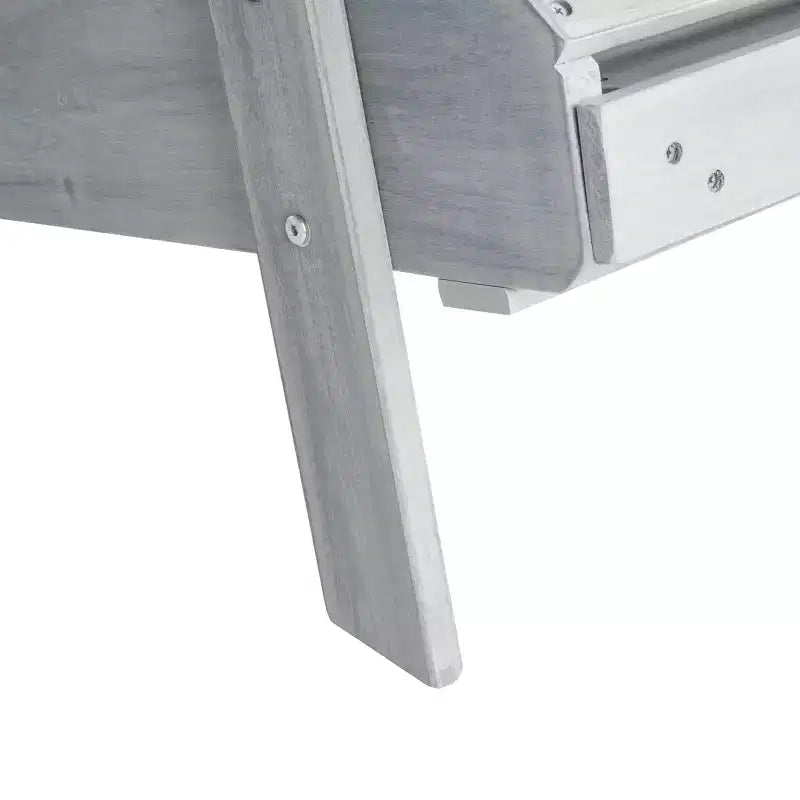 Poltrona Adirondack Merlin con poggiapiedi a scomparsa da interno/esterno - PAT6760 - Safavieh