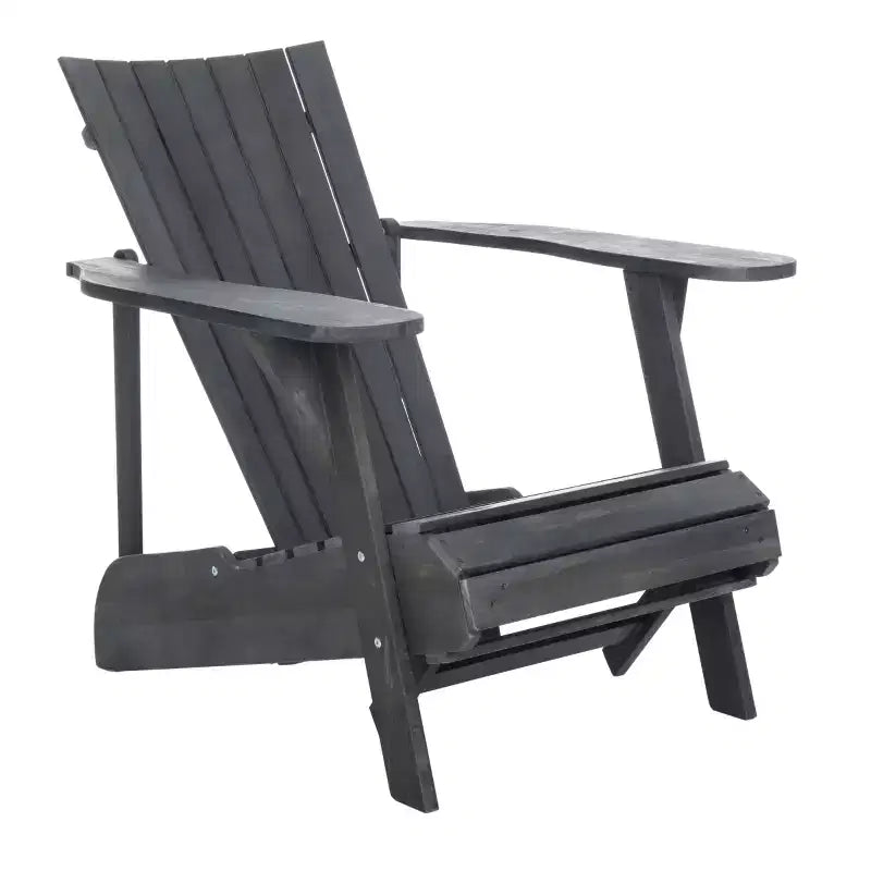 Poltrona Adirondack Merlin con poggiapiedi a scomparsa da interno/esterno - PAT6760 - Safavieh