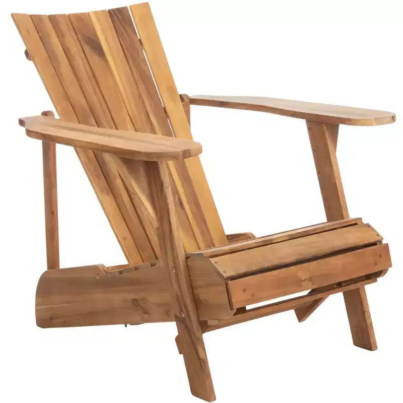 Poltrona Adirondack Merlin con poggiapiedi a scomparsa da interno/esterno - PAT6760 - Safavieh