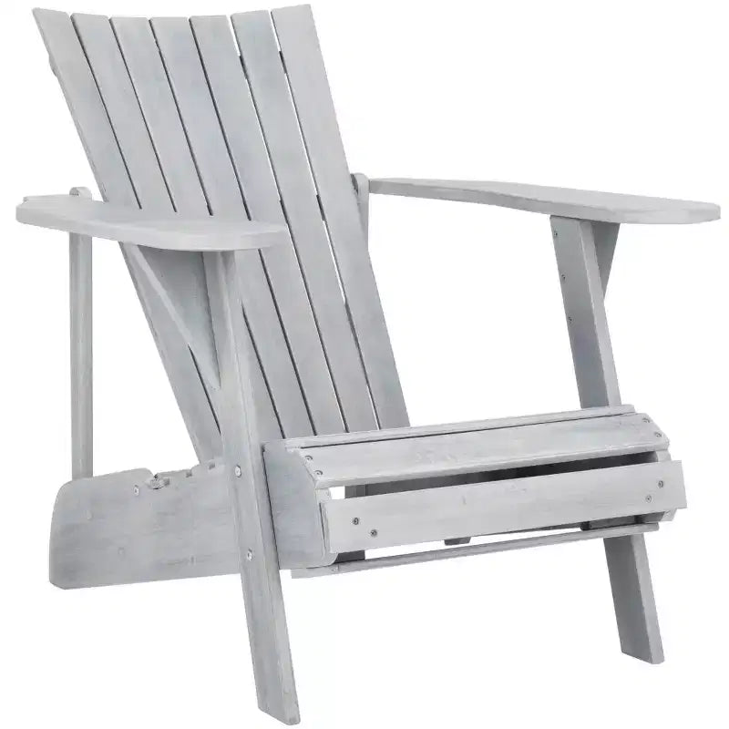Poltrona Adirondack Merlin con poggiapiedi a scomparsa da interno/esterno - PAT6760 - Safavieh
