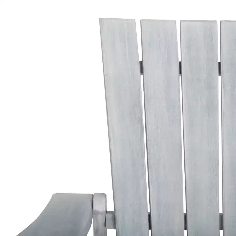 Poltrona Adirondack Merlin con poggiapiedi a scomparsa da interno/esterno - PAT6760 - Safavieh