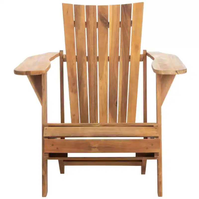Poltrona Adirondack Merlin con poggiapiedi a scomparsa da interno/esterno - PAT6760 - Safavieh