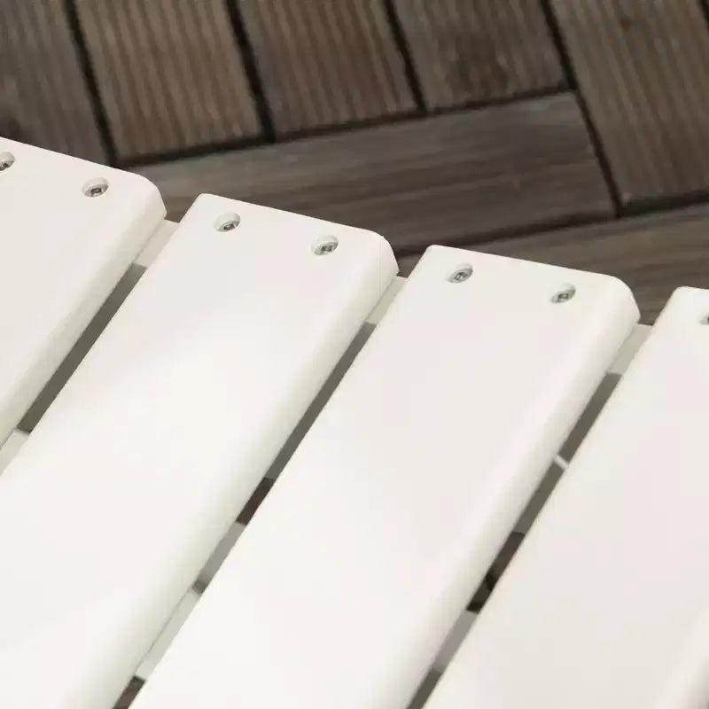 Outsunny Sedia a Dondolo da Esterno, Sedia a Dondolo da Portico Adirondack in HDPE per Giardino, Patio