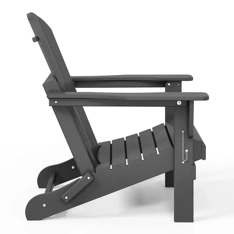 WestinTrends Malibu HDPE Set Conversazione Pieghevole da Esterno in Poly Adirondack (3 Pezzi)