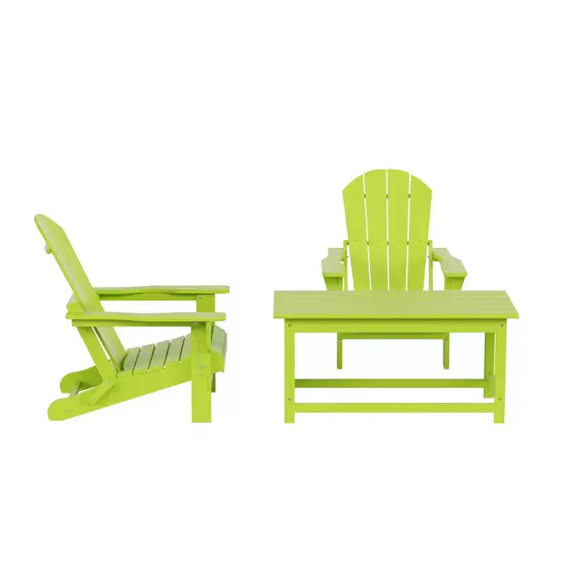 WestinTrends Set da conversazione Adirondack da esterno 3 pezzi