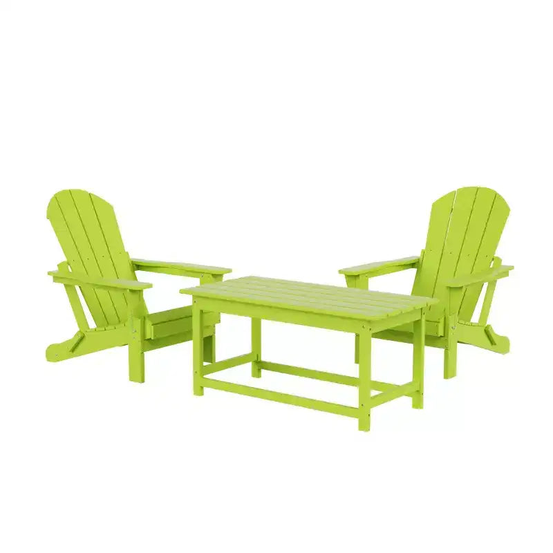 WestinTrends Set da conversazione Adirondack da esterno 3 pezzi