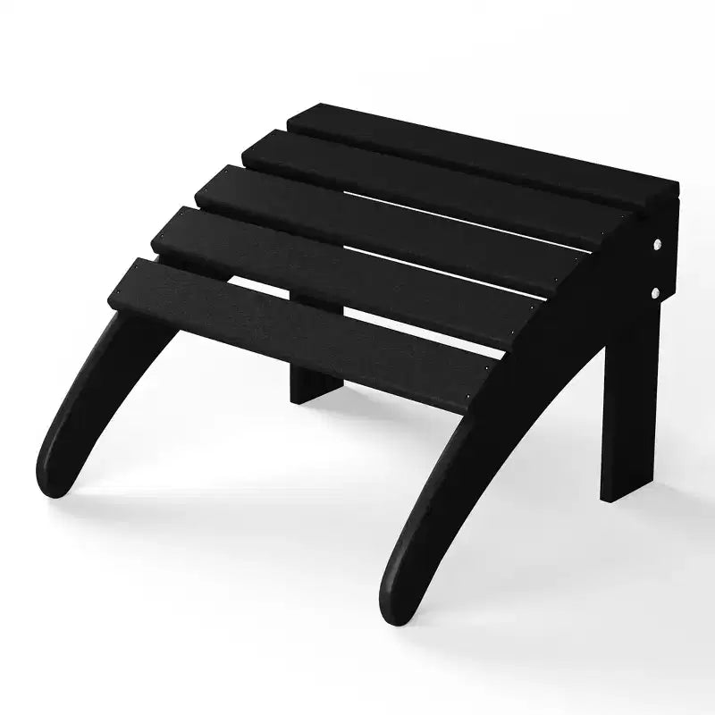 WestinTrends Sgabello poggiapiedi Poly Adirondack per esterni per tutte le stagioni