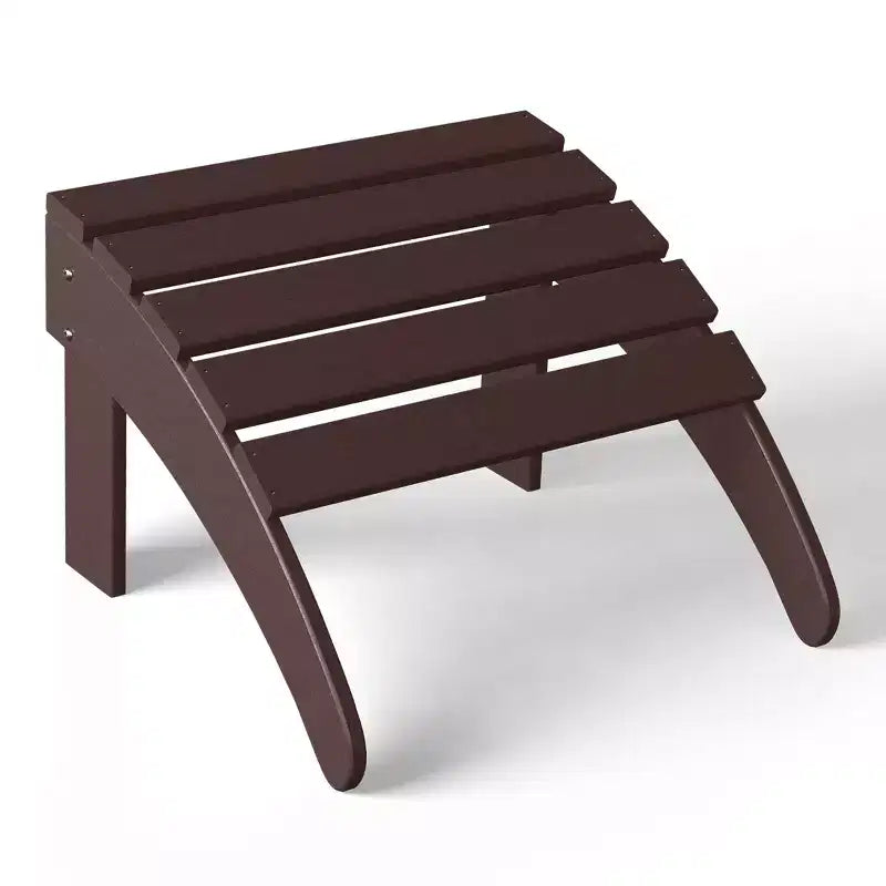 WestinTrends Sgabello poggiapiedi Poly Adirondack per esterni per tutte le stagioni