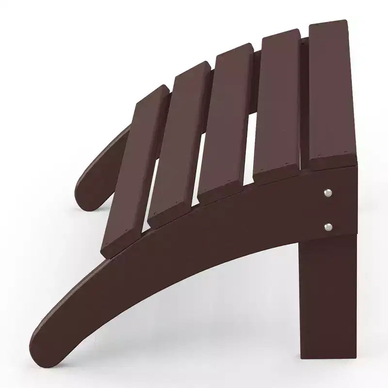 WestinTrends Sgabello poggiapiedi Poly Adirondack per esterni per tutte le stagioni