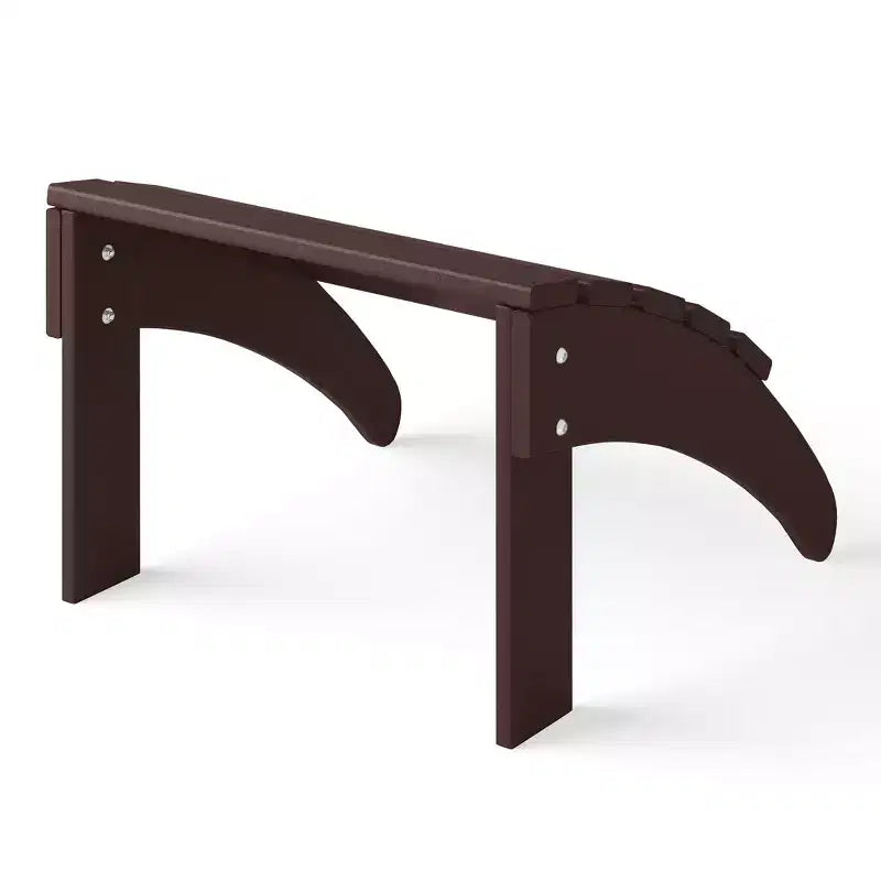 WestinTrends Sgabello poggiapiedi Poly Adirondack per esterni per tutte le stagioni