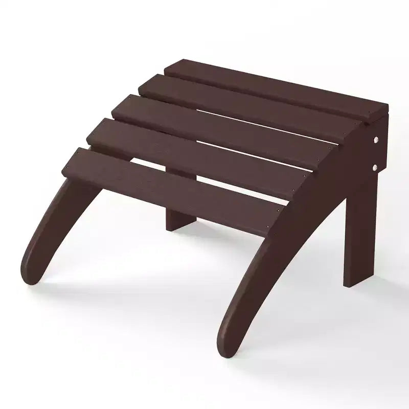 WestinTrends Sgabello poggiapiedi Poly Adirondack per esterni per tutte le stagioni