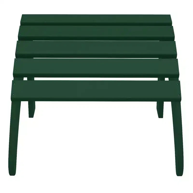 WestinTrends Sgabello poggiapiedi Poly Adirondack per esterni per tutte le stagioni