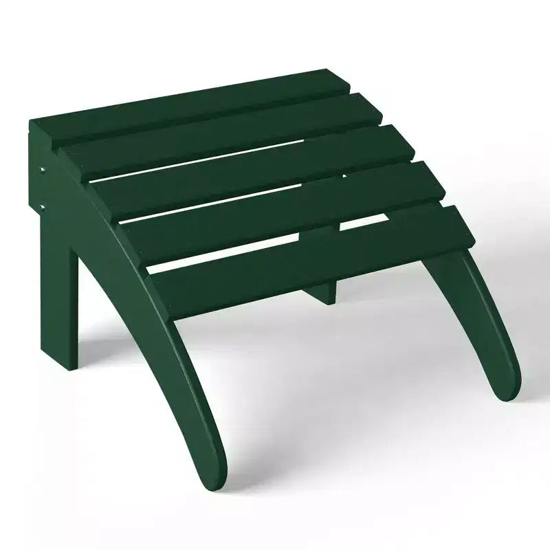 WestinTrends Sgabello poggiapiedi Poly Adirondack per esterni per tutte le stagioni