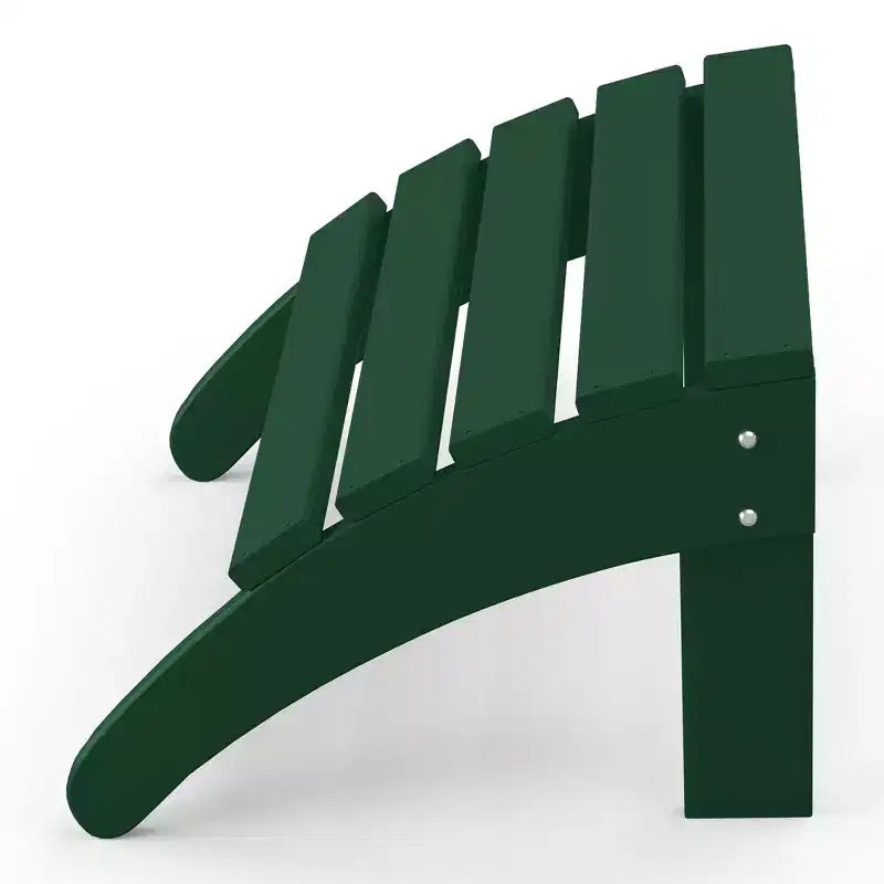 WestinTrends Sgabello poggiapiedi Poly Adirondack per esterni per tutte le stagioni