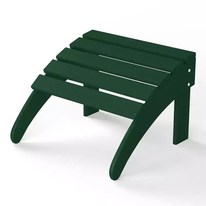WestinTrends Sgabello poggiapiedi Poly Adirondack per esterni per tutte le stagioni