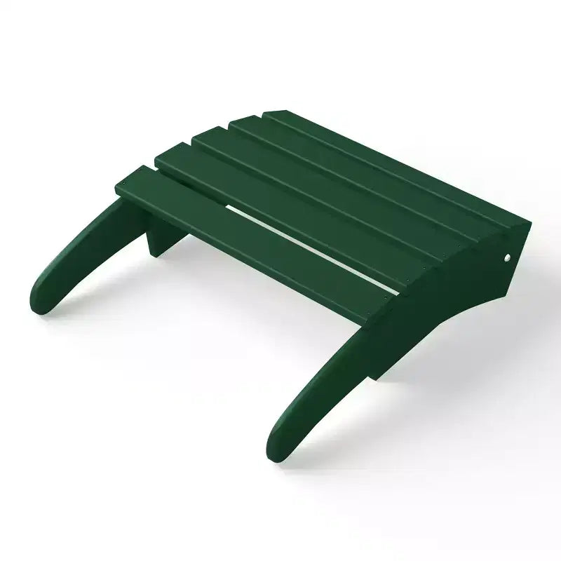 WestinTrends Sgabello poggiapiedi Poly Adirondack per esterni per tutte le stagioni