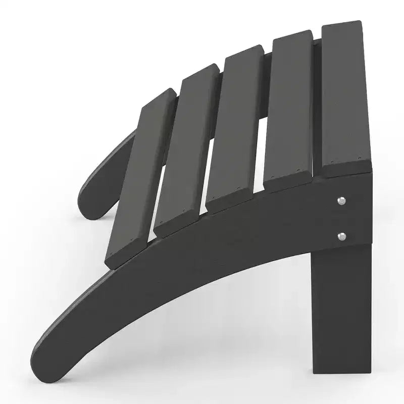 WestinTrends Sgabello poggiapiedi Poly Adirondack per esterni per tutte le stagioni