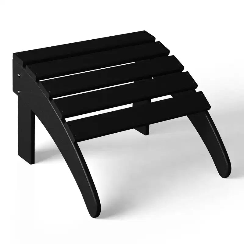 WestinTrends Sgabello poggiapiedi Poly Adirondack per esterni per tutte le stagioni