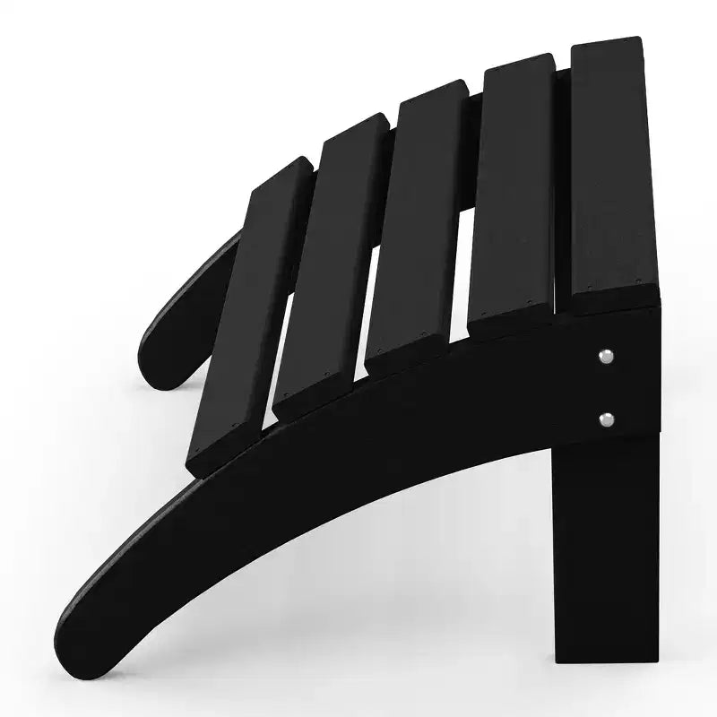 WestinTrends Sgabello poggiapiedi Poly Adirondack per esterni per tutte le stagioni