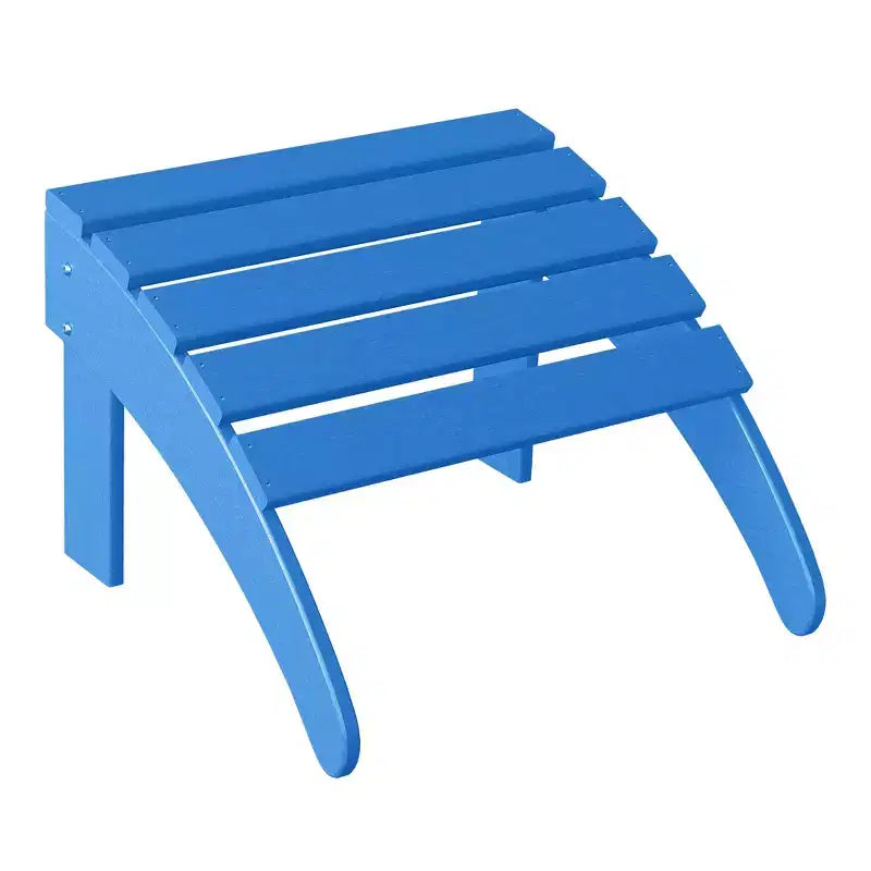 WestinTrends Sgabello poggiapiedi Poly Adirondack per esterni per tutte le stagioni