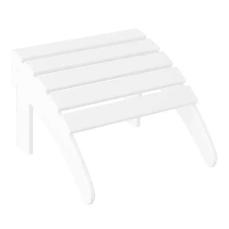 WestinTrends Sgabello poggiapiedi Poly Adirondack per esterni per tutte le stagioni