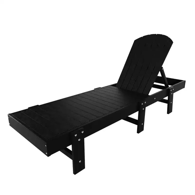 WestinTrends Dylan Chaise longue Adirondack classique inclinable en poly (lot de 2)