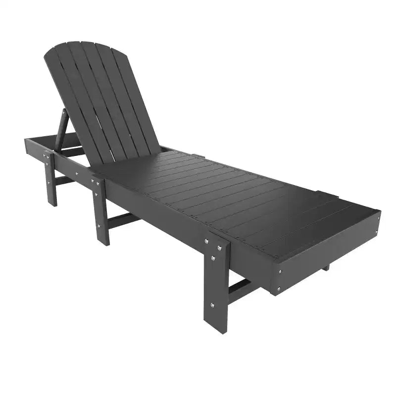 WestinTrends Dylan Set 3 Pezzi Chaise Longue Reclinabile in Poly Adirondack