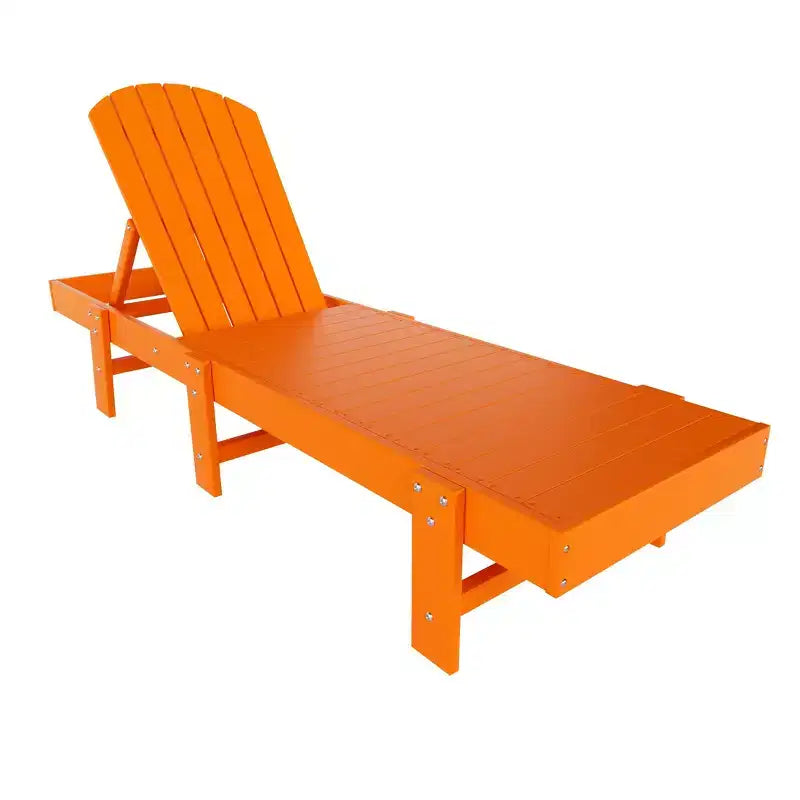 WestinTrends Dylan Set 3 Pezzi Chaise Longue Reclinabile in Poly Adirondack