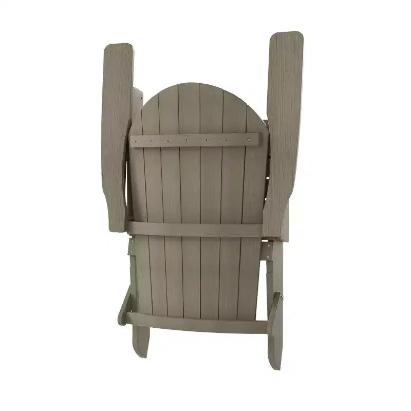 WestinTrends Tuscany HIPS Outdoor Patio Folding Adirondack Chair (set di 12 pezzi)