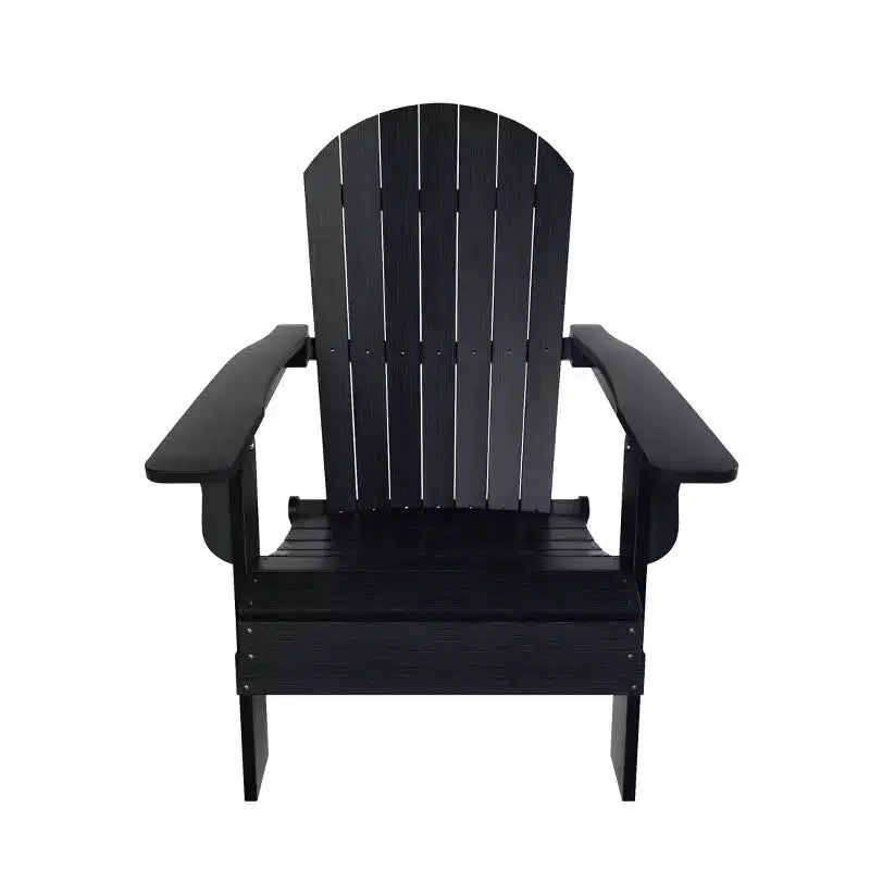WestinTrends Tuscany HIPS - Set da conversazione da 5 pezzi per esterni con poltrone Adirondack pieghevoli, poggiapiedi e tavolino laterale