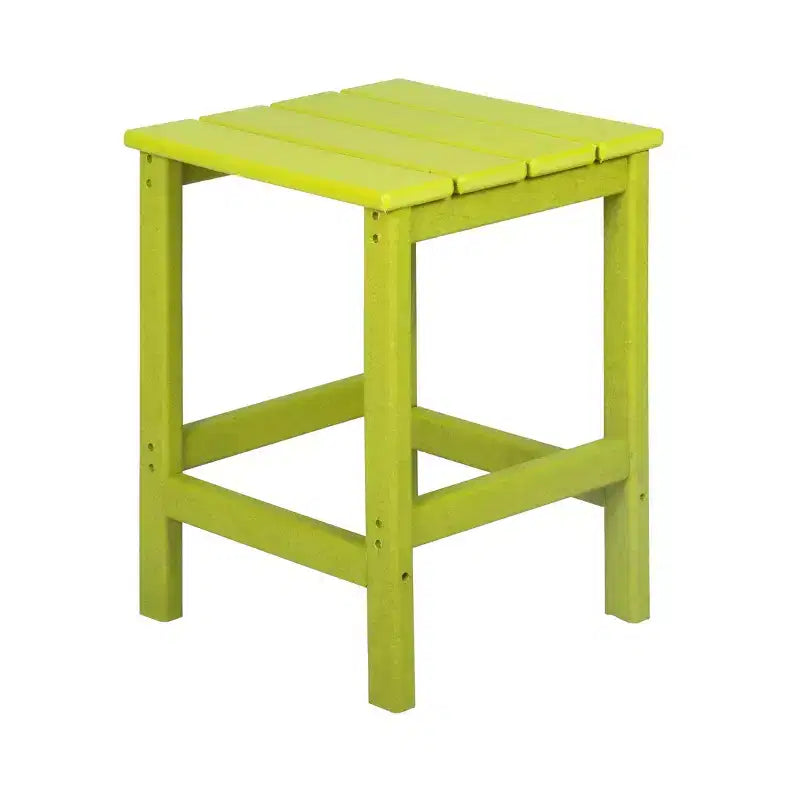 WestinTrends Malibu Set pieghevole da esterno 3 pezzi in HDPE: sedia Adirondack con ottomana e tavolino laterale