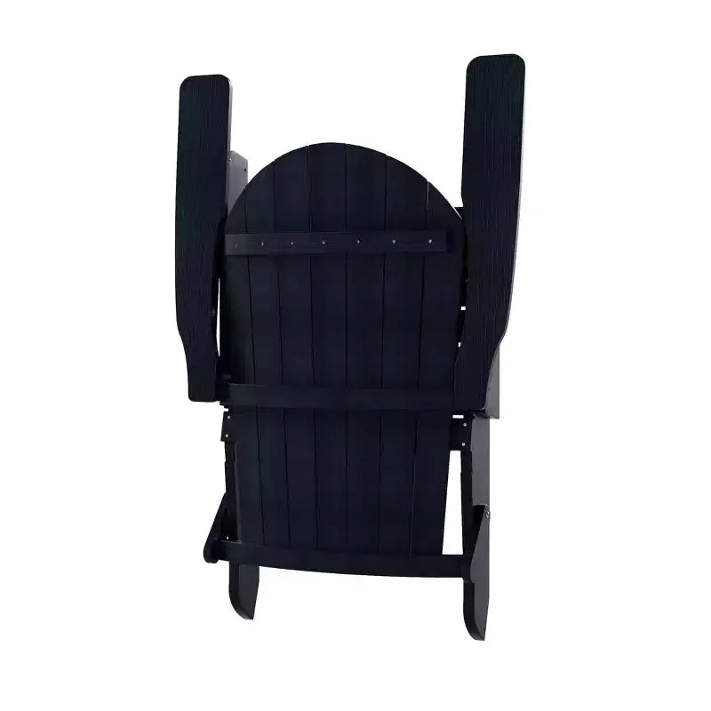 Fauteuil Adirondack pliable Tuscany HIPS pour l'extérieur avec table d'appoint (ensemble 2 pièces) de WestinTrends