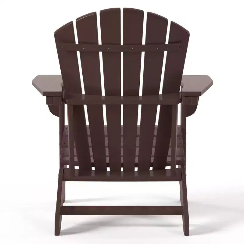 WestinTrends Dylan Sedia Adirondack da Esterno in HDPE con Pouf (Set da 2 Pezzi)
