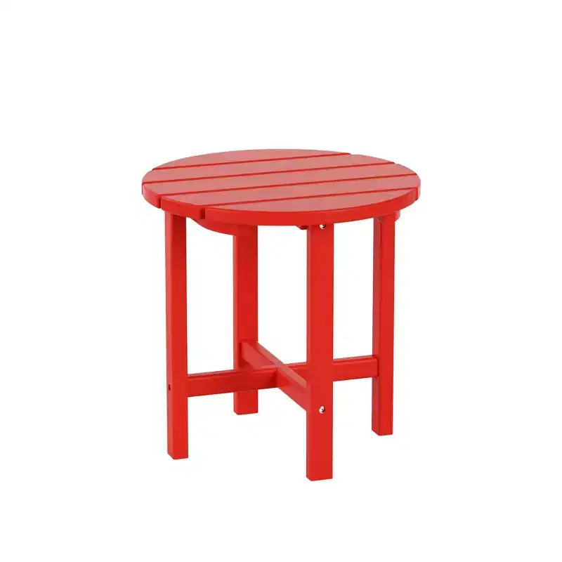 Fauteuil Adirondack d'extérieur WestinTrends Dylan en PEHD avec table d'appoint (ensemble de 2 pièces)