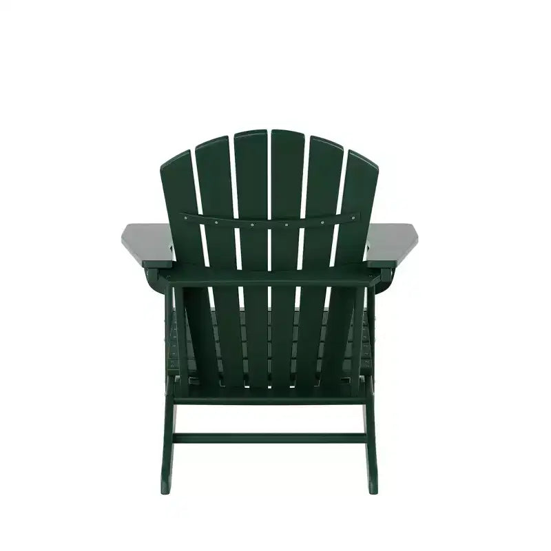 WestinTrends Dylan Set da conversazione Adirondack da esterno in HDPE (3 pezzi)