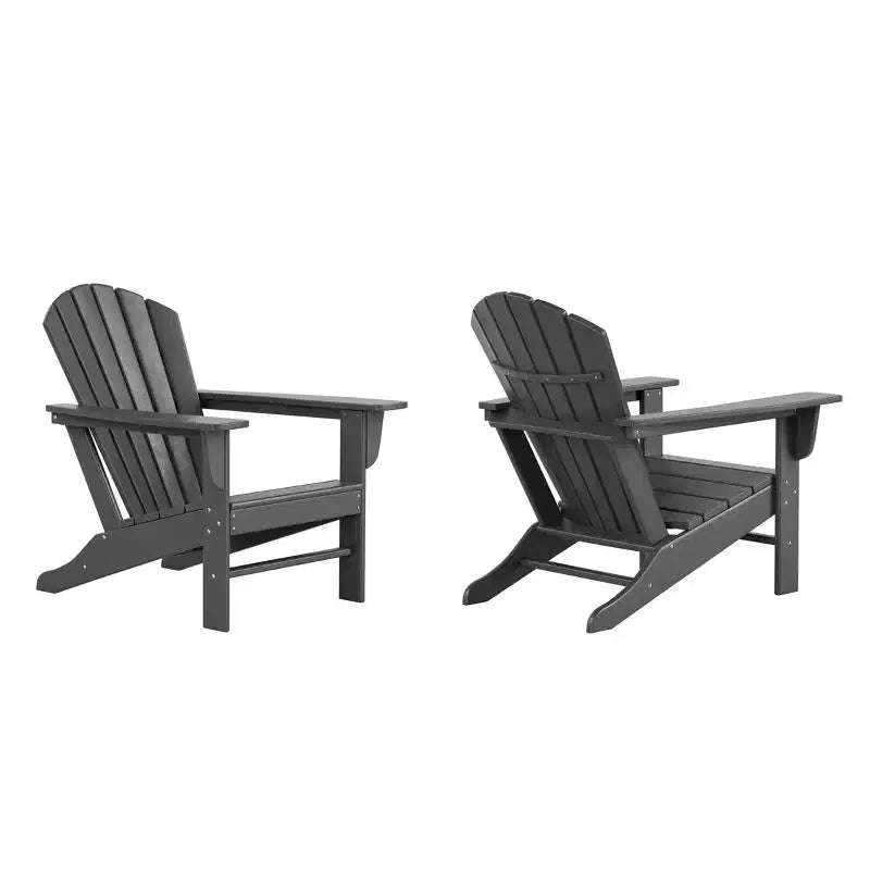 WestinTrends Dylan Sedia Adirondack da Esterno in HDPE (Confezione da 2)