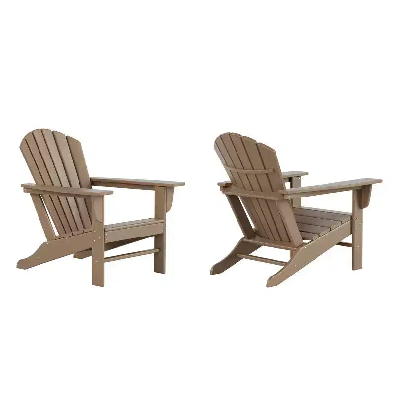 WestinTrends Dylan Sedia Adirondack da Esterno in HDPE (Confezione da 2)