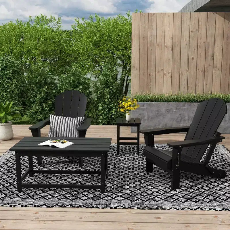 WestinTrends Set da Conversazione Adirondack da Esterno a 4 Pezzi