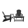 WestinTrends Set da Conversazione Adirondack da Esterno a 4 Pezzi