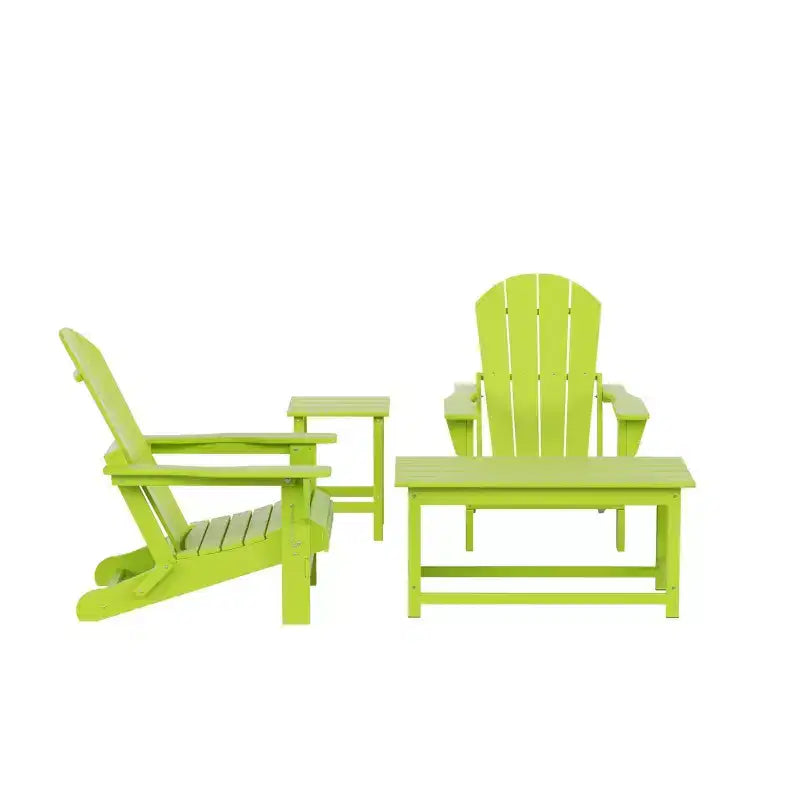 WestinTrends Set da Conversazione Adirondack da Esterno a 4 Pezzi