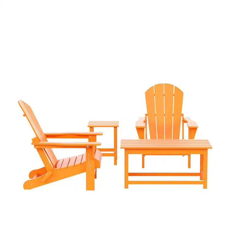 WestinTrends Set da Conversazione Adirondack da Esterno a 4 Pezzi