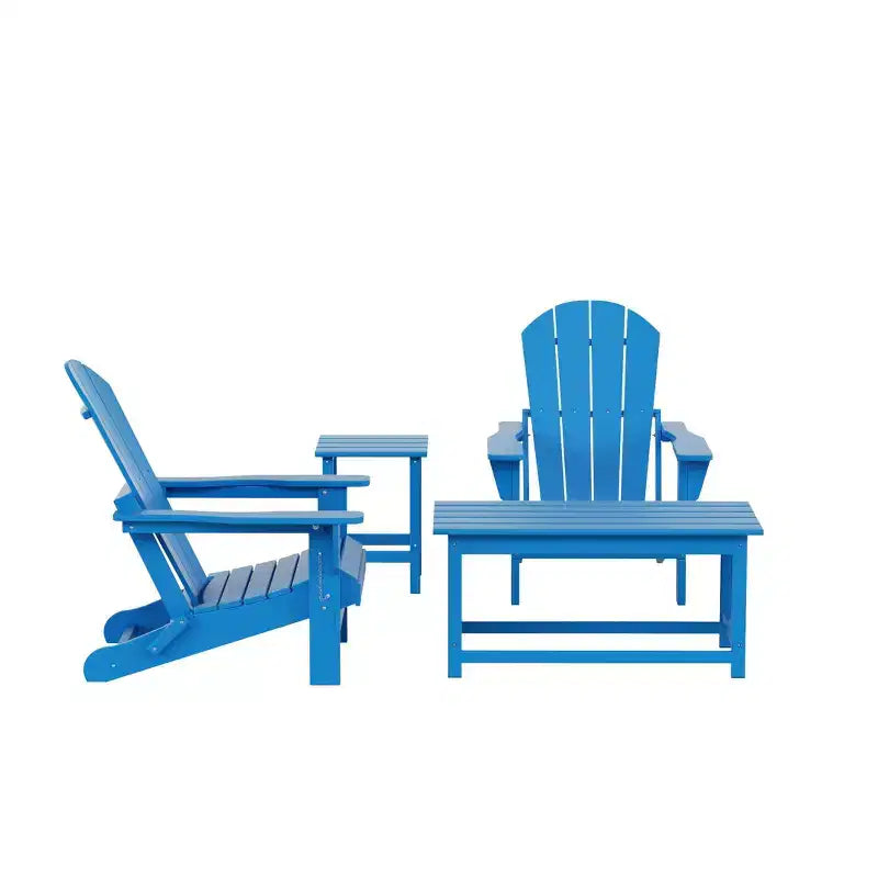 WestinTrends Set da Conversazione Adirondack da Esterno a 4 Pezzi