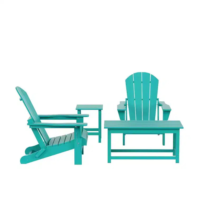 WestinTrends Set da Conversazione Adirondack da Esterno a 4 Pezzi