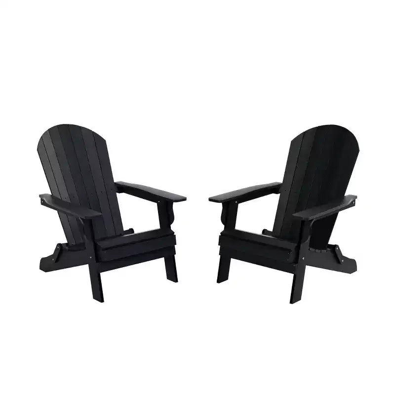 WestinTrends Sdraio Adirondack pieghevole per esterni in HIPS Tuscany (set da 2)
