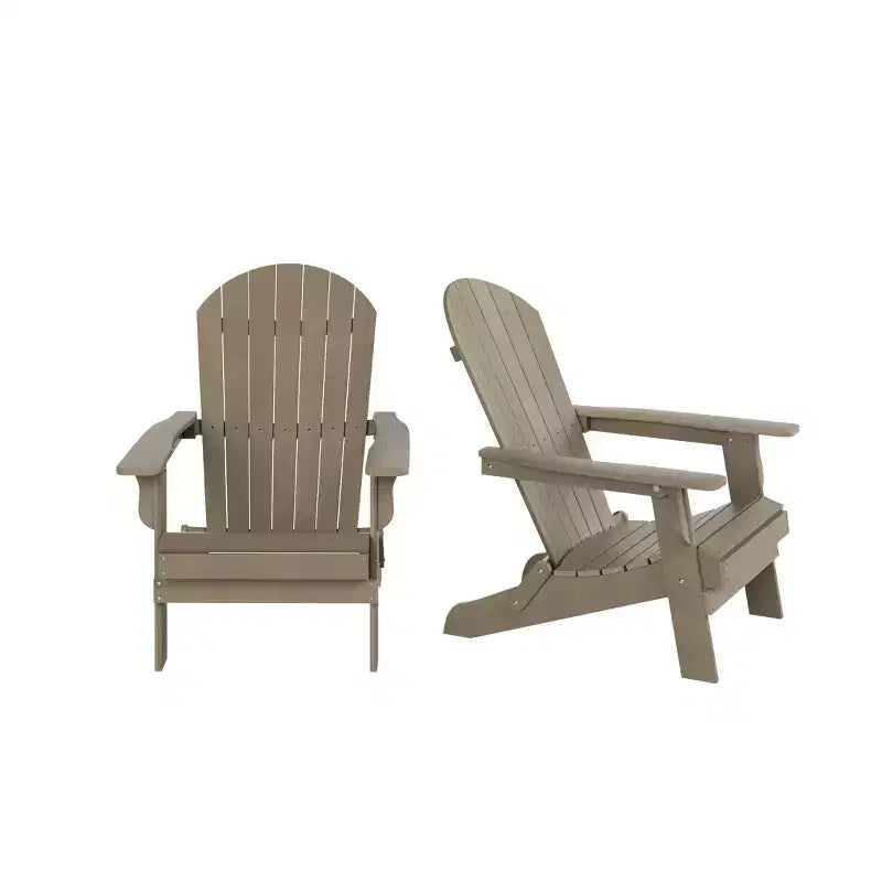 WestinTrends Sdraio Adirondack pieghevole per esterni in HIPS Tuscany (set da 2)