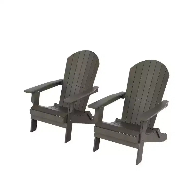 WestinTrends Sdraio Adirondack pieghevole per esterni in HIPS Tuscany (set da 2)