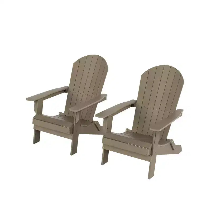 WestinTrends Sdraio Adirondack pieghevole per esterni in HIPS Tuscany (set da 2)