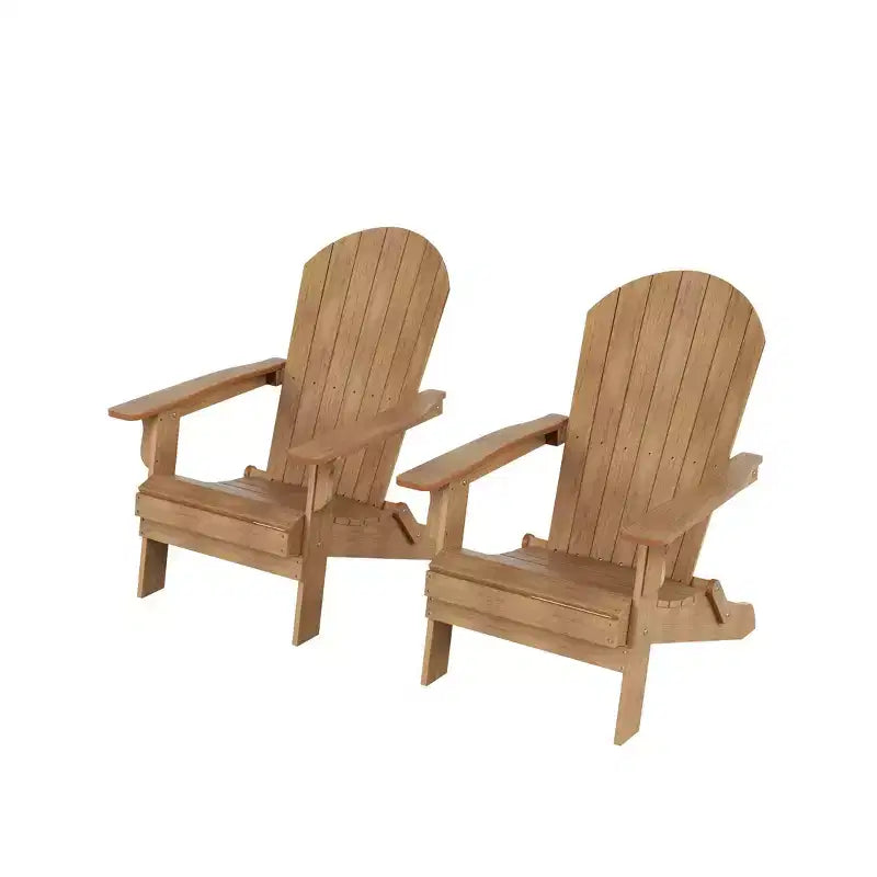 WestinTrends Sdraio Adirondack pieghevole per esterni in HIPS Tuscany (set da 2)