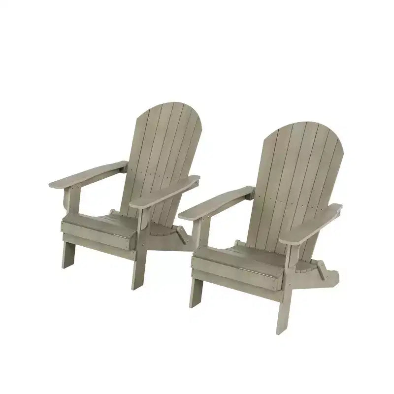 WestinTrends Sdraio Adirondack pieghevole per esterni in HIPS Tuscany (set da 2)