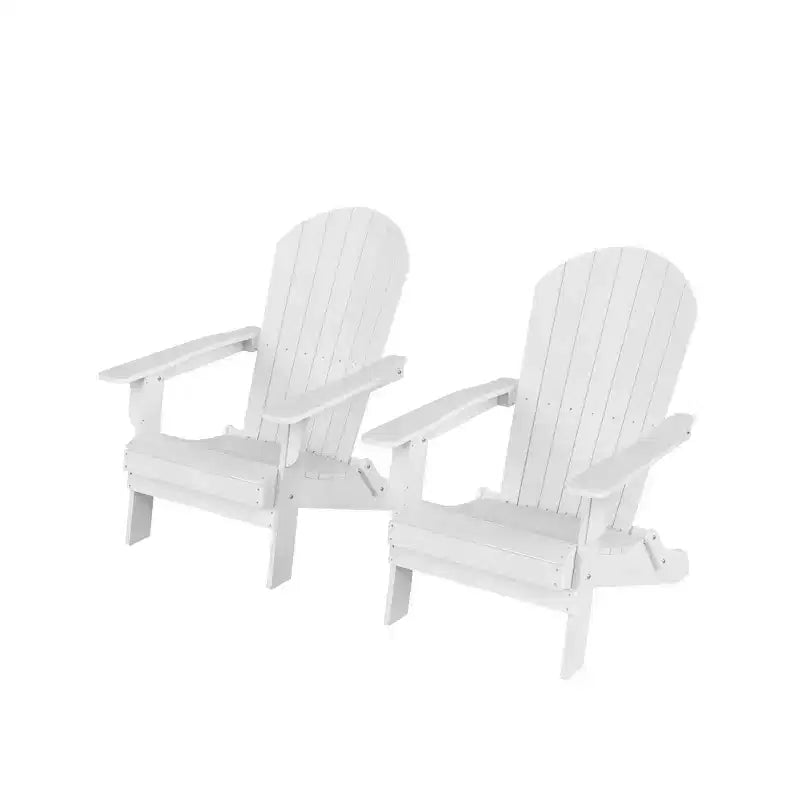 WestinTrends Sdraio Adirondack pieghevole per esterni in HIPS Tuscany (set da 2)